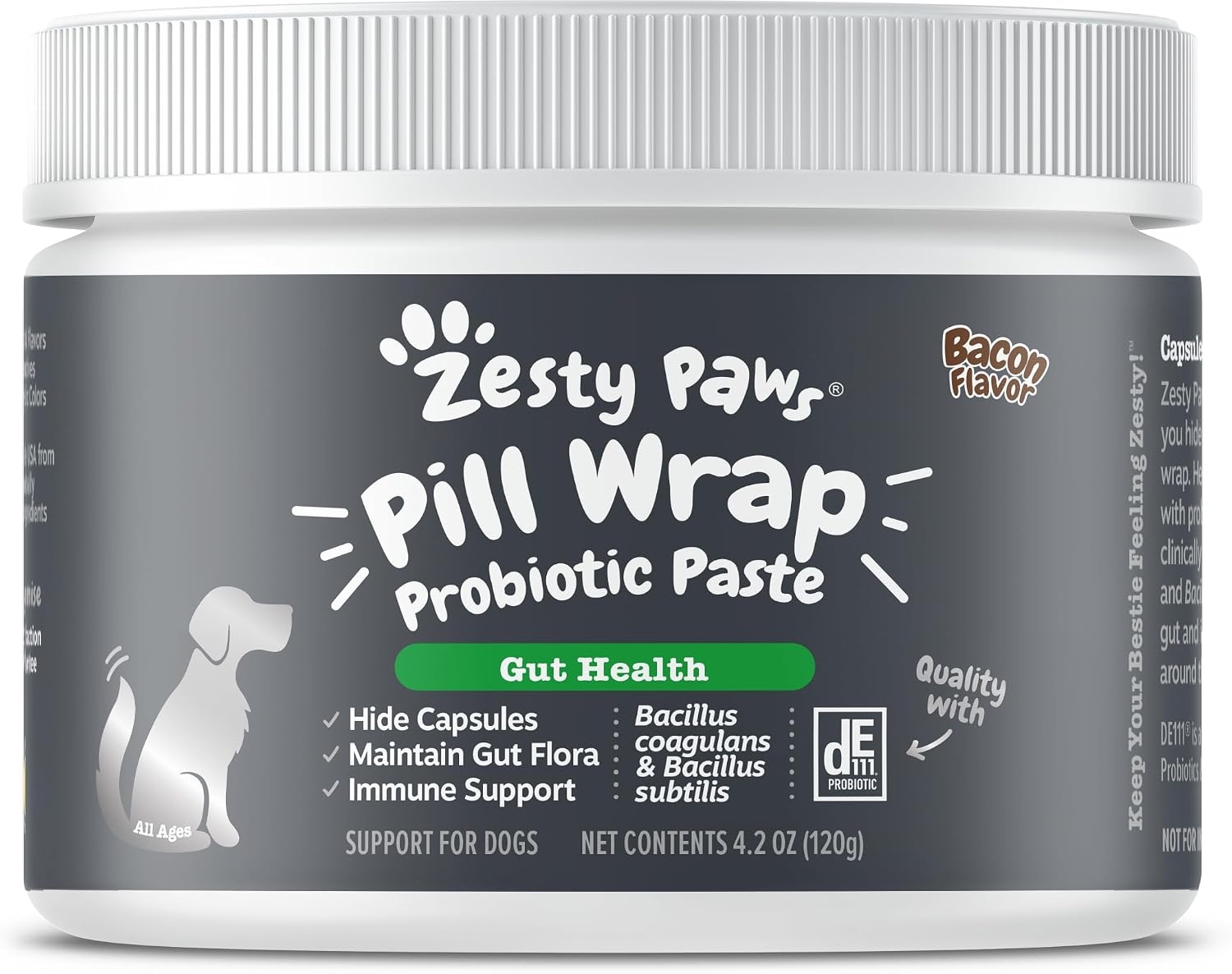 image:imageZesty Paws 10in1 Dog Vitamins Dog Multivitamin Powder Salmon 30 CtHealthy Aging