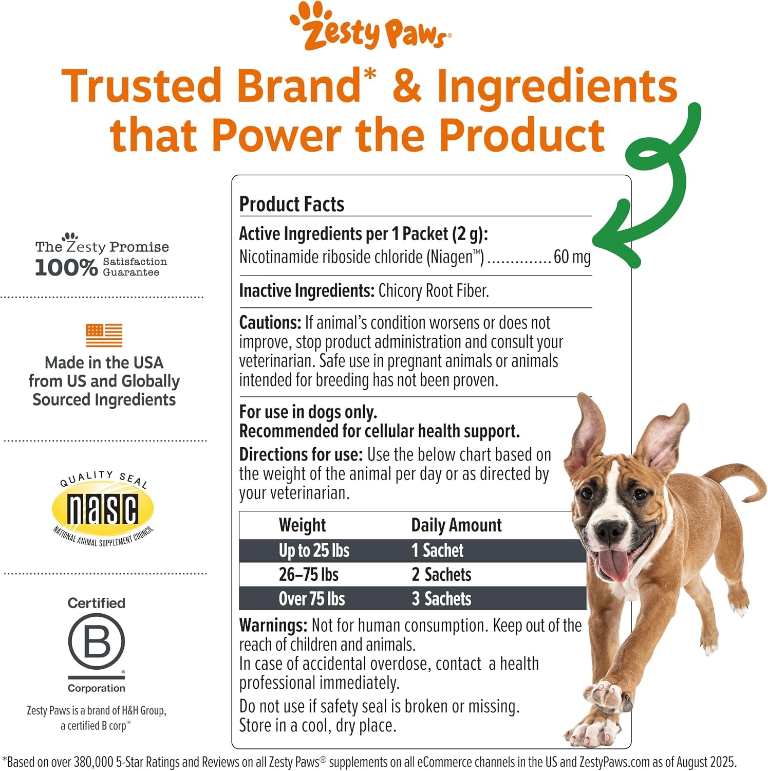 image:imageZesty Paws 10in1 Dog Vitamins Dog Multivitamin Powder Salmon 30 CtHealthy Aging