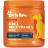 Zesty Paws 10-in-1 Dog Vitamins – Dog Multivitamin Powder, Salmon, 30 Ct(Chicken – 8-in-1)