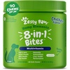 Zesty Paws 10-in-1 Dog Vitamins – Dog Multivitamin Powder, Salmon, 30 Ct(Chicken – Hemp)