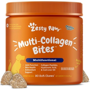 Zesty Paws Dog Collagen Chews – Dog Joint Supplement, Chicken, 90 Ct(90 Count (Pack of 1))