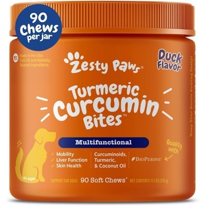 Zesty Paws Turmeric Dog Joint Supplement – Joint Supplement for Dogs 90Ct